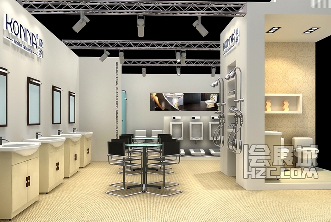 康納衛(wèi)浴產(chǎn)品展覽展臺展示 創(chuàng)新設(shè)計(jì)與沉浸體驗(yàn)